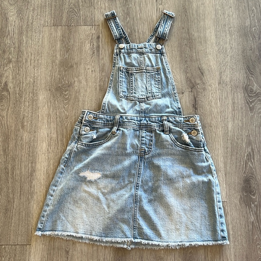 Girls Denim Skirt overalls